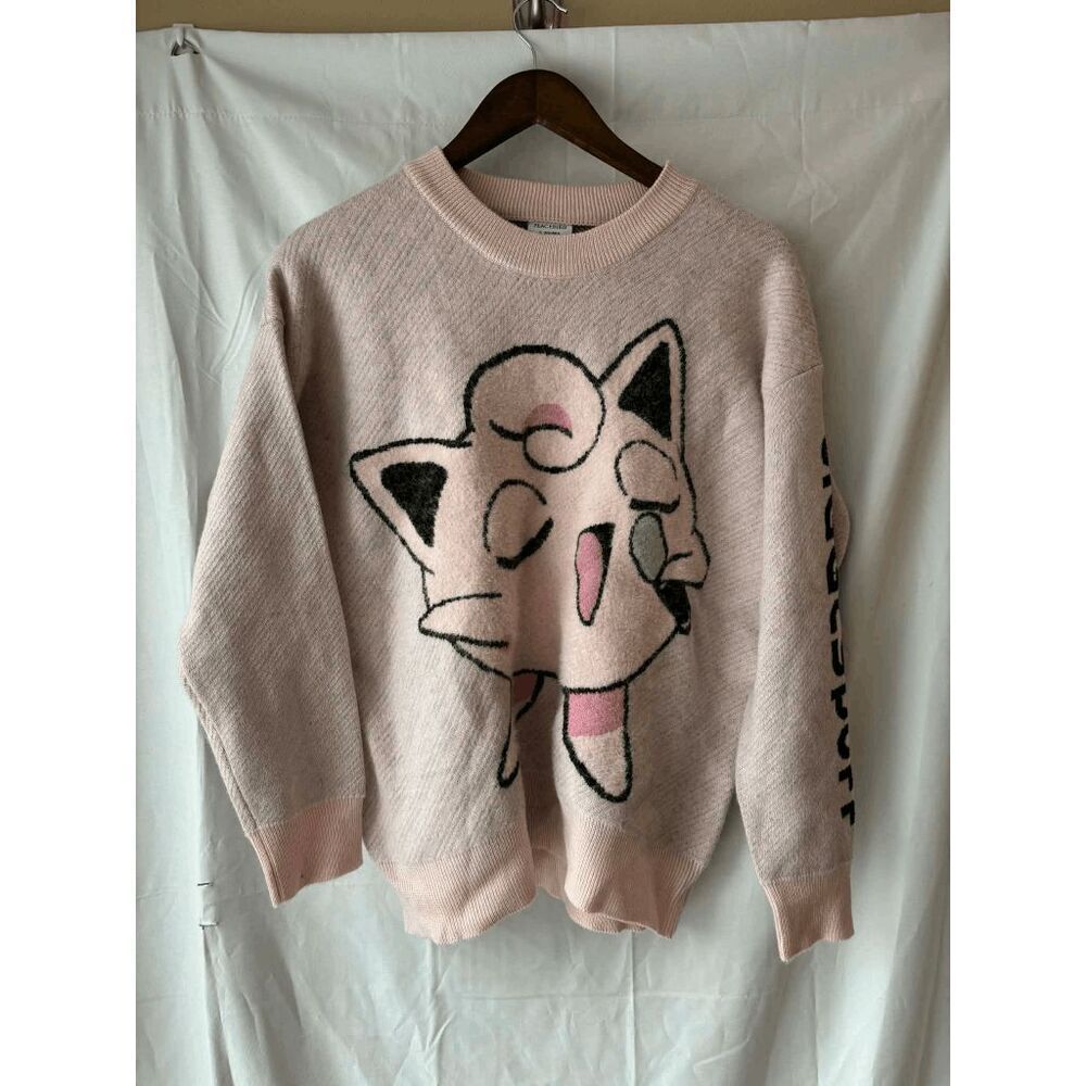 Peacebird X Pokemon Jigglypuff Sweater Unisex Size Small Chinese Exclusive